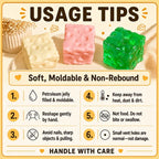 Cheese Cube Squishy Toy
