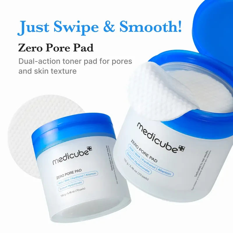 Zero Pore Exfoliating Toner Pads